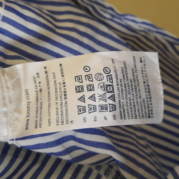 Tommy Hilfiger Striped T-Shirt Dress - Picture 6 of 6